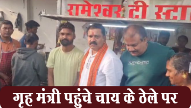 Photo of रायपुर: गृह मंत्री विजय शर्मा पहुंचे चाय के ठेले पर जहां मंत्री बनने से पहले आया करते थे