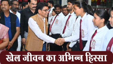 Photo of रायपुर : खेल जीवन का अभिन्न हिस्सा-मंत्री श्री टंकराम वर्मा