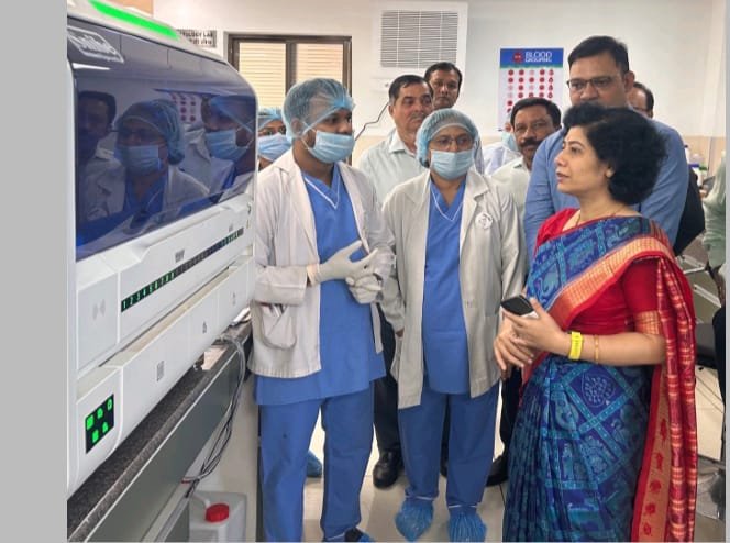 Union Health Ministry Joint Secretary Patnaik visited Hummer Lab and Health Center