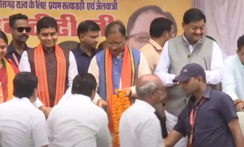 मुख्यमंत्री साय ने तुमगांव में विशाल जनसभा को किया संबोधित 1 Chief Minister Sai addressed a huge public meeting in Tumgaon