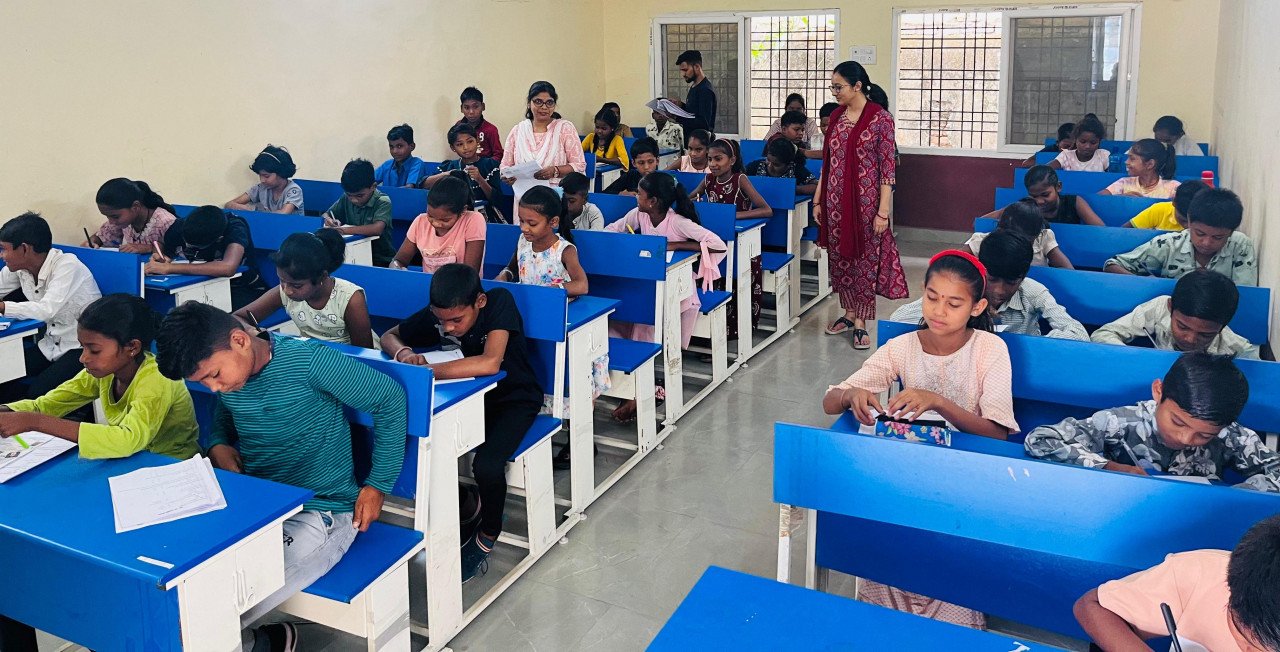 81.83 percent students appeared in the entrance examination conducted in 28 districts of the state.