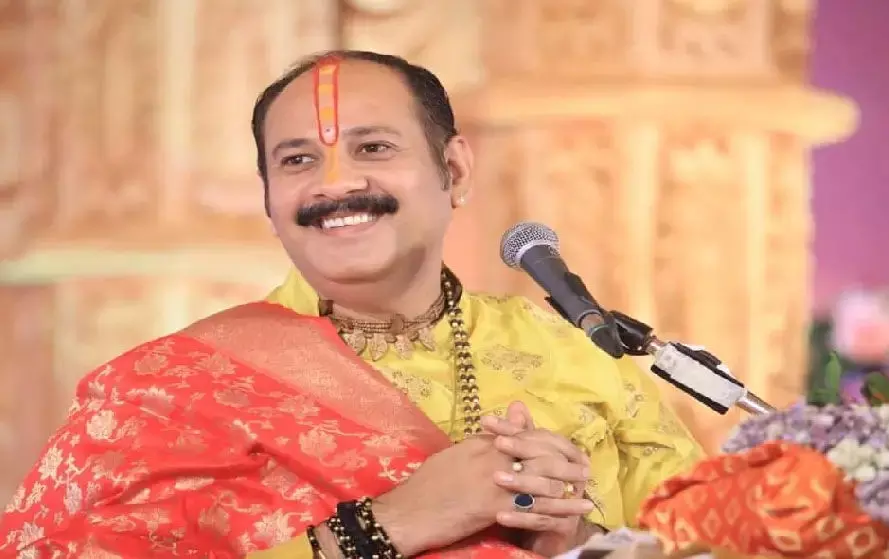 Deputy CM Arun Sao will go to Amleshwar today to listen to the story of Pt. Pradeep Mishra.