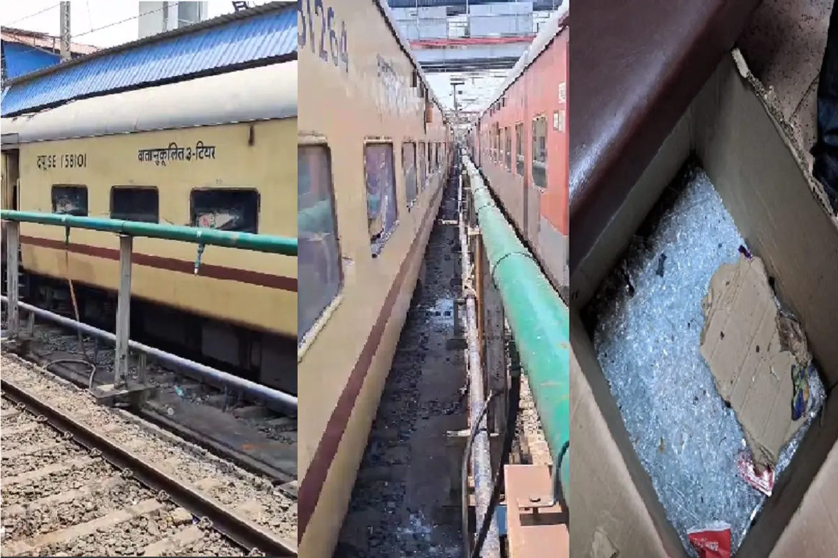 Passenger's hand cut off due to falling pillar on Shalimar-Express in Raipur, Railways makes serious allegations against CSEB
