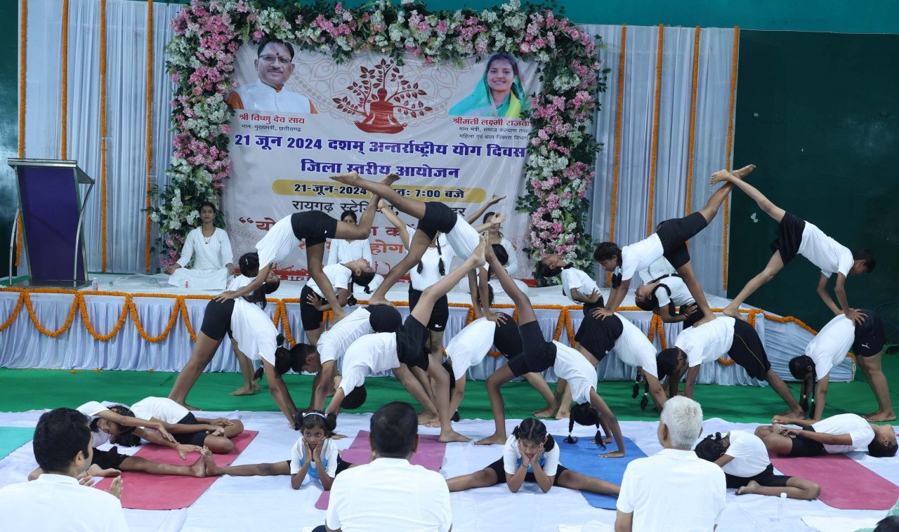 Today the whole world is adopting our ancient heritage of practicing yoga for a healthy body and mind - Vendra Pratap Singh