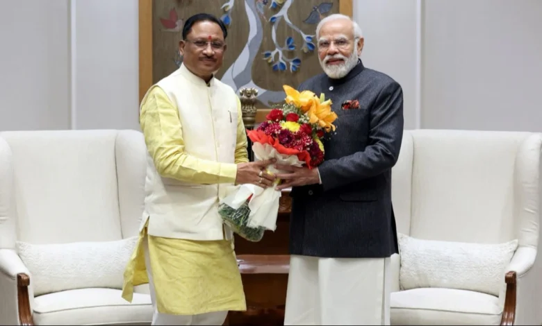 नरेन्द्र मोदी को लगातार तीसरी बार प्रधानमंत्री बनने पर सीएम साय ने दी बधाई 1 नरेन्द्र मोदी को लगातार तीसरी बार प्रधानमंत्री बनने पर सीएम साय ने दी बधाई