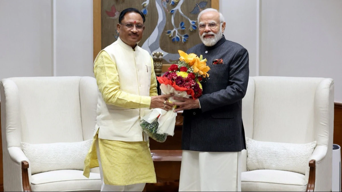 नरेन्द्र मोदी को लगातार तीसरी बार प्रधानमंत्री बनने पर सीएम साय ने दी बधाई