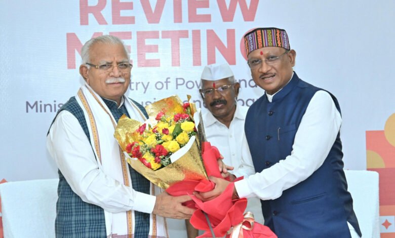 राज्य और केन्द्र सरकार के बेहतर समन्वय से छत्तीसगढ़ का होगा तेजी से विकास :मनोहर लाल 1 Chhattisgarh will develop rapidly with better coordination between state and central government: Manohar Lal