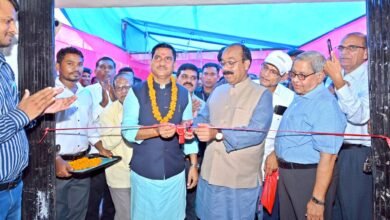 Photo of उप मुख्यमंत्री अरुण साव और केंद्रीय राज्य मंत्री तोखन साहू ने सियान सदन भवन का किया लोकार्पण