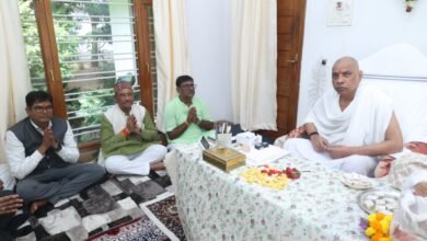 Photo of  मुख्यमंत्री विष्णु देव साय गुरु पूर्णिमा के अवसर पर अघोर गुरु पीठ में गुरु दर्शन के लिए पहुंचे