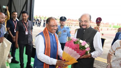 Photo of मनोनीत राज्यपाल रमेन डेका छतीसगढ़ पहुँचे