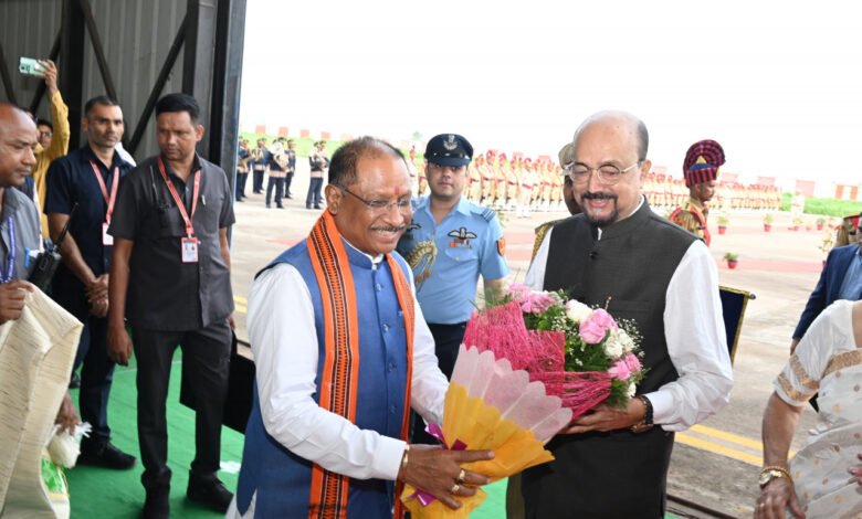 मनोनीत राज्यपाल रमेन डेका छतीसगढ़ पहुँचे 1 Governor-designate Ramen Deka reached Chhattisgarh