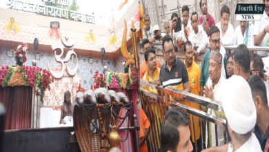 Photo of  श्री श्री 108 श्री सत्यनारायण बाबा धाम कोसमनारा में दर्शन के लिए पहुंचे मुख्यमंत्री श्री विष्णु देव साय