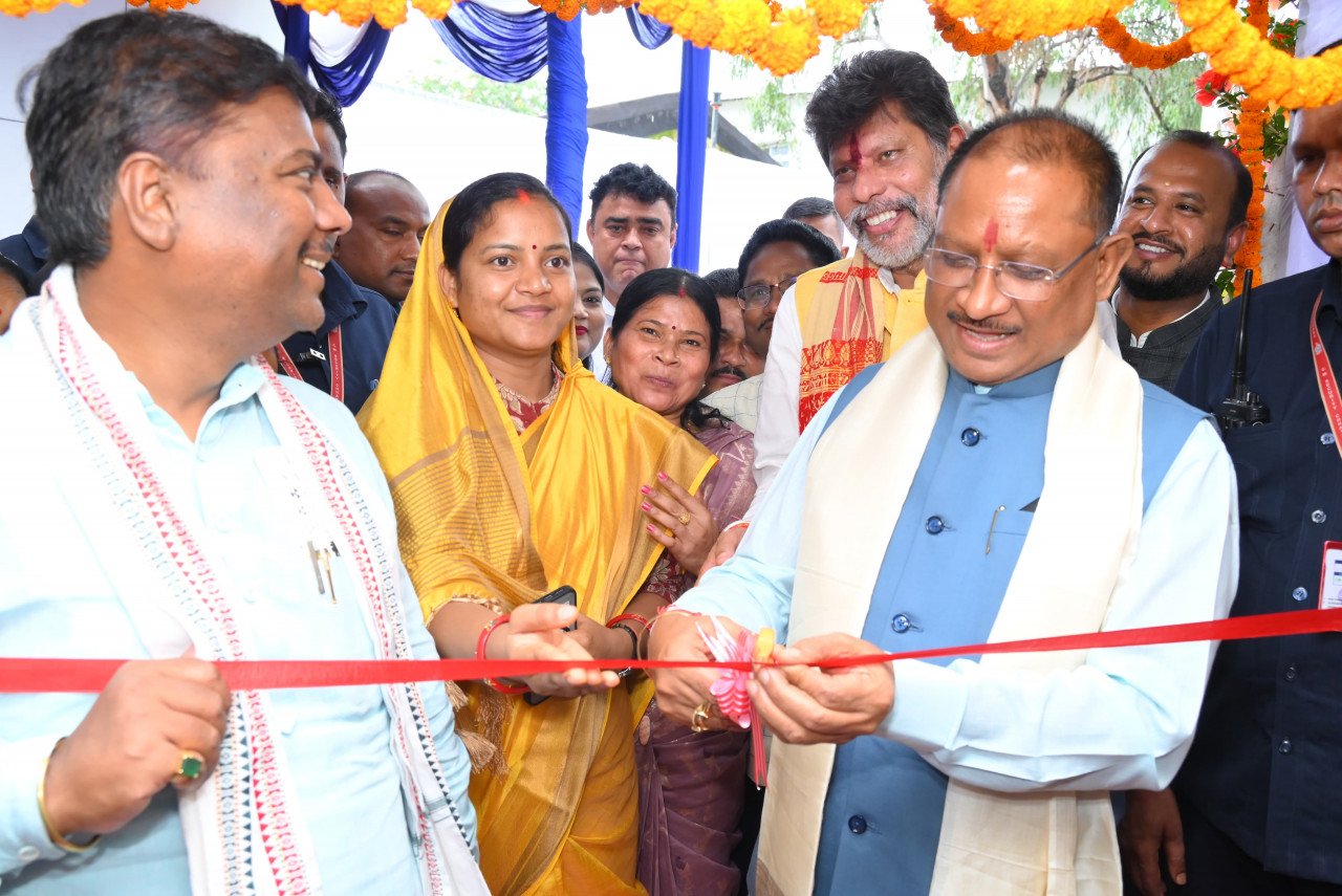 Chief Minister inaugurated Annapurna Kitchen in Bastar District Hospital