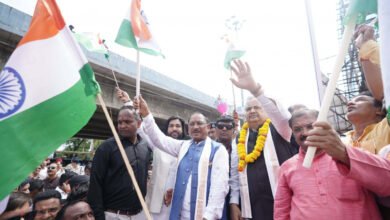Photo of मुख्यमंत्री विष्णु देव साय राजनांदगांव में तिरंगा रैली में हुए शामिल