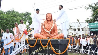 Photo of खाद्य मंत्री बघेल ने ममतामयी मिनीमाता की पुण्यतिथि पर श्रद्धांजलि अर्पित किया