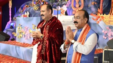 Photo of उप मुख्यमंत्री साव पंडित प्रदीप मिश्रा के शिव महापुराण कथा में हुए शामिल