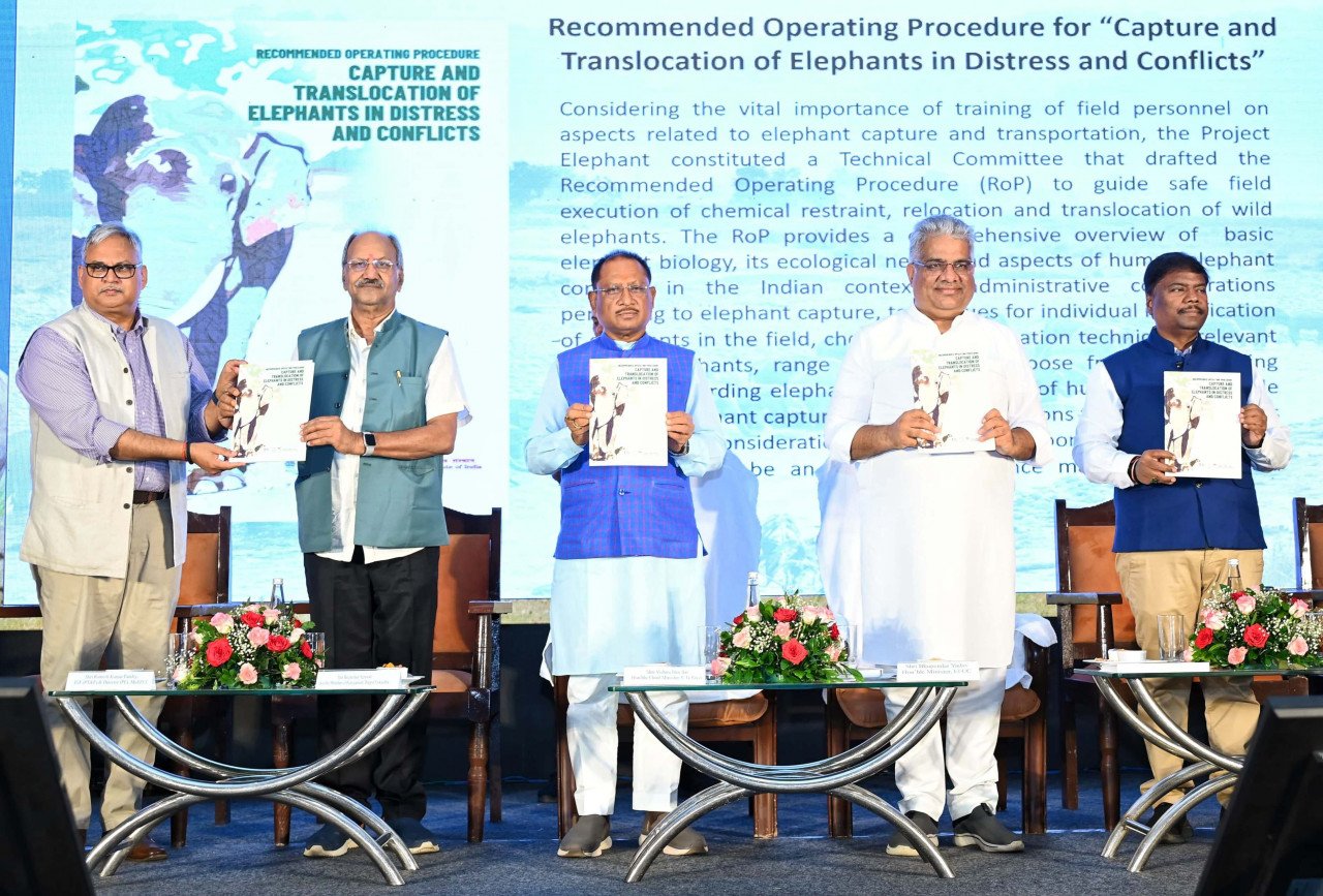 Center gives high priority to Chhattisgarh to reduce human-elephant conflict