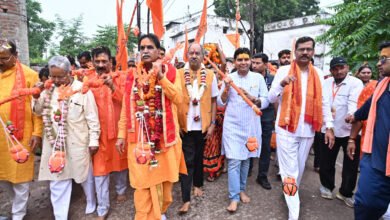 Photo of  राजस्व मंत्री टंक राम वर्मा विशाल कांवड़ यात्रा कार्यक्रम में हुए शामिल