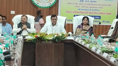Photo of खैरागढ़ जिले के प्रभारी मंत्री ने की विकास कार्यों की समीक्षा