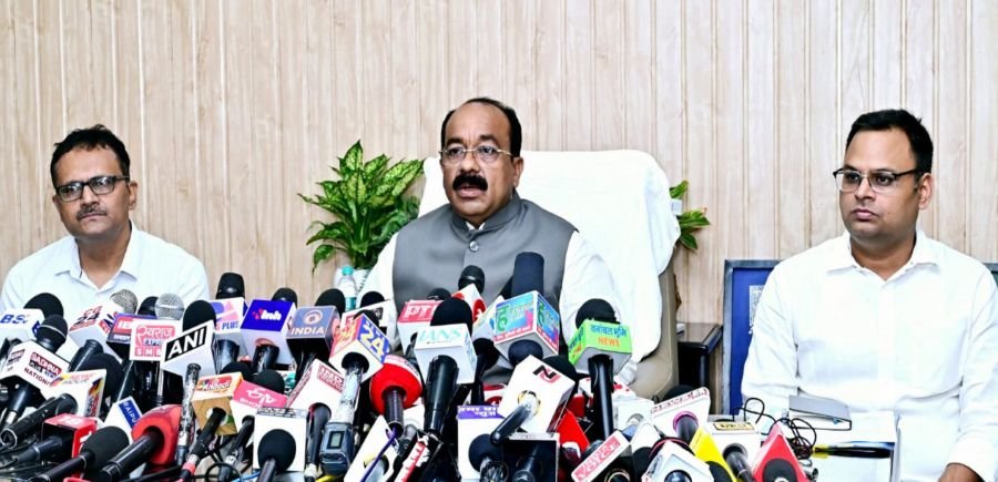 Deputy Chief Minister Arun Sao gave information about the works of the Urban Administration Department in a press conference.