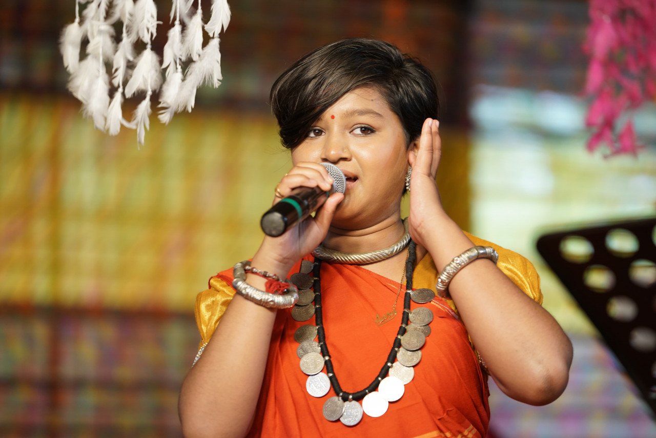 Colorful cultural program on the occasion of Teeja Pola Tihar at Chief Minister's residence
