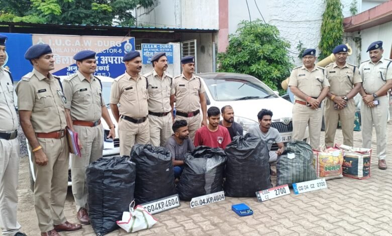 सीएम साय के निर्देश पर पुलिस ने अंतर्राज्यीय गांजा तस्करी का किया भाण्डा फोड़ 1 On the instructions of CM Sai, police busted interstate ganja smuggling