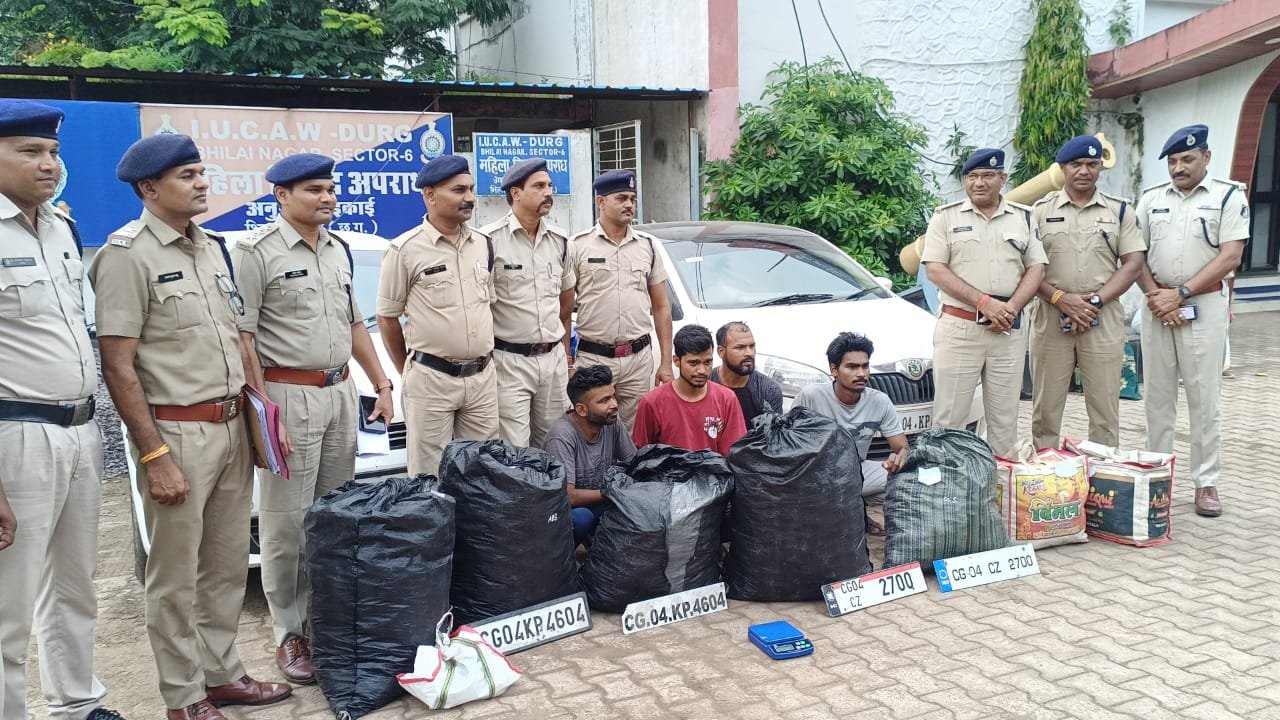 On the instructions of CM Sai, police busted interstate ganja smuggling