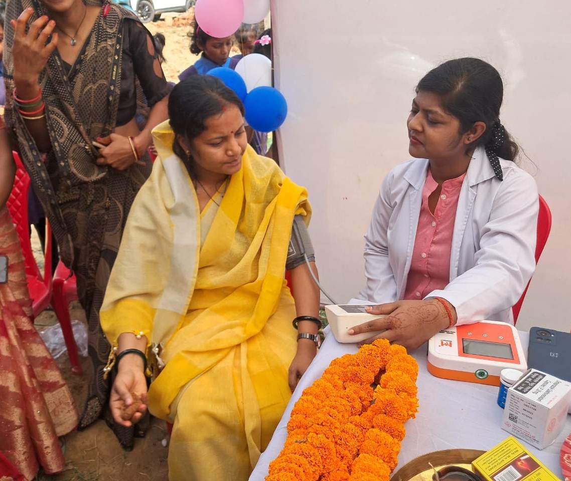 Minister Rajwade inaugurated weight festival in Anganwadi center Birpur