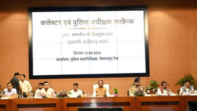 Photo of सीएम की अध्यक्षता में कलेक्टर्स-पुलिस अधीक्षक कांफ्रेंस के दूसरे दिन की समीक्षा बैठक शुरू