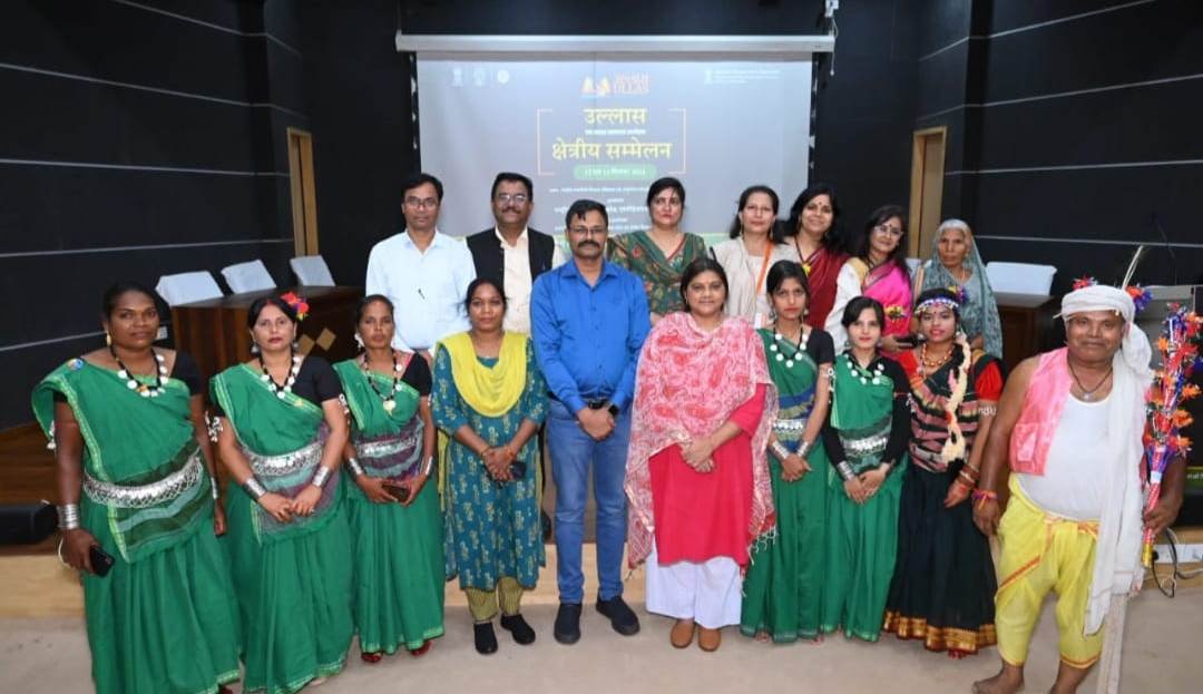 Ullas Sammelan: Participants in Chhattisgarhi attire become the center of attraction