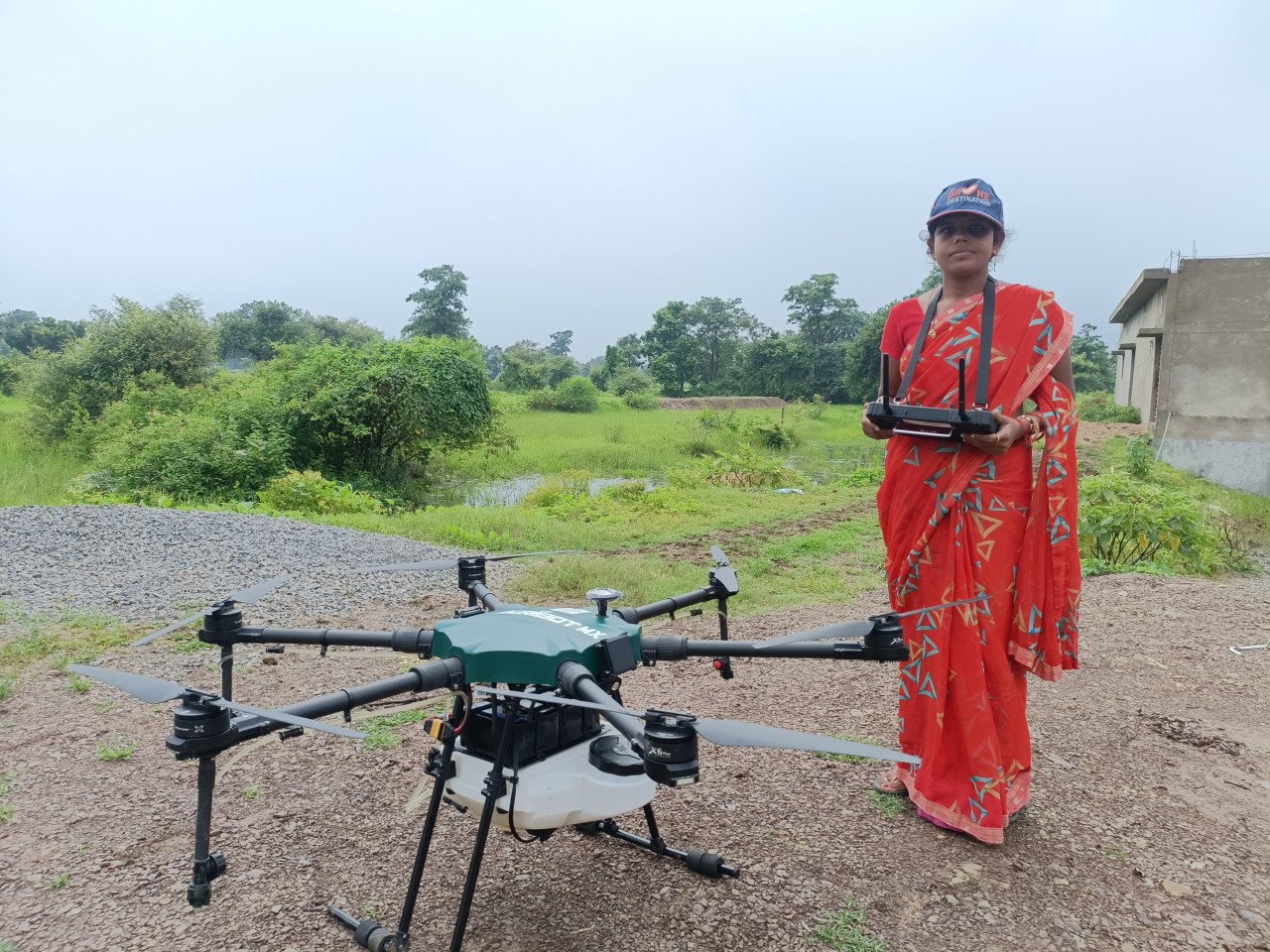 Drone training will be given to women of self-help groups to connect them with self-employment.