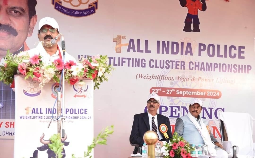 Home Minister Sharma inaugurates All India Weightlifting Cluster 2024-25