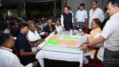Photo of ग्रामीण ने छत्तीसगढ़ के नक्शे पर उकेरा प्रभु श्रीराम का वन-गमन पथ