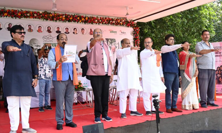 स्वच्छता अभियान जन आंदोलन के रूप में बढ़ रहा – अरुण साव 1 Cleanliness campaign is growing as a mass movement – Arun Sao