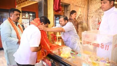 Photo of  उपमुख्यमंत्री विजय शर्मा ने काली माता मंदिर में पूजा-अर्चना कर प्रदेशवासियों की खुशहाली की कामना की