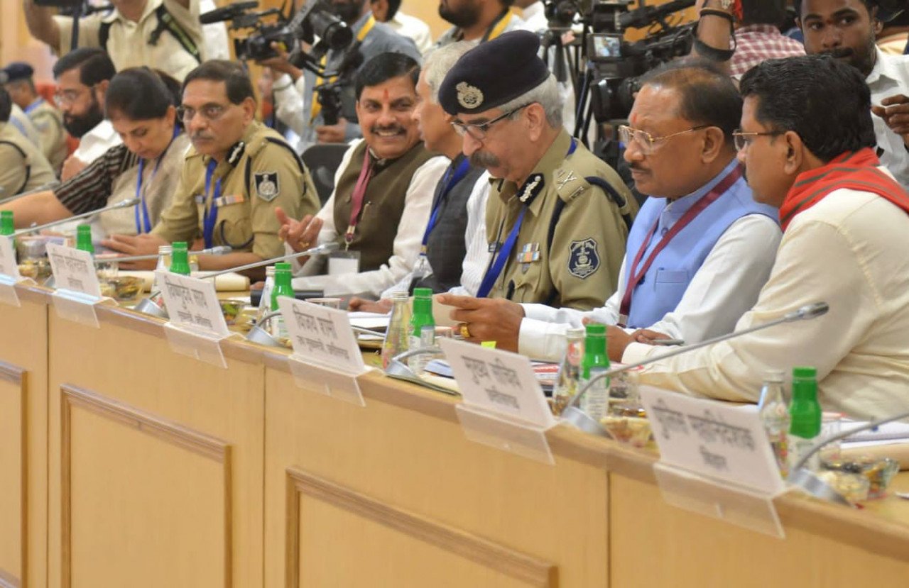 CM Sai attended the review meeting of Chief Ministers of Naxal affected states held at Vigyan Bhawan, Delhi.