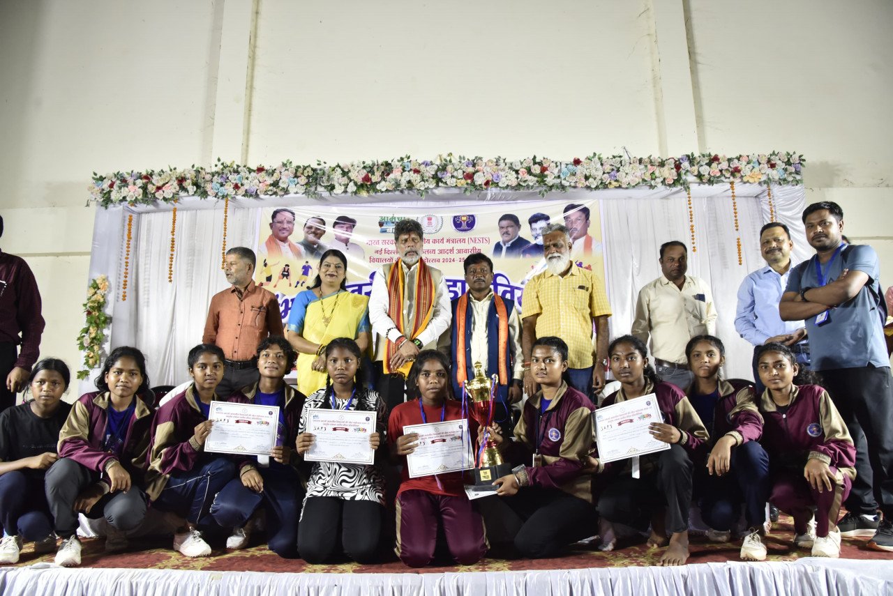 Bastar performed excellently and won the overall championship title.