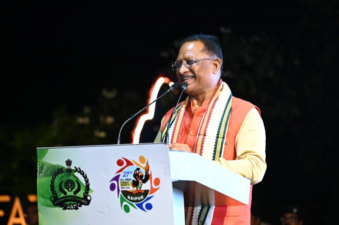 Chief Minister Sai participated in the program of IFS Officers Association