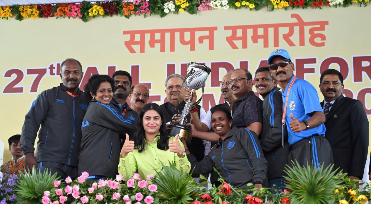 Chhattisgarh becomes overall champion in All India Forest Sports Competition