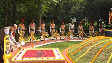 Photo of पुलिस स्मृति दिवस परेड में हुए शामिल राज्यपाल