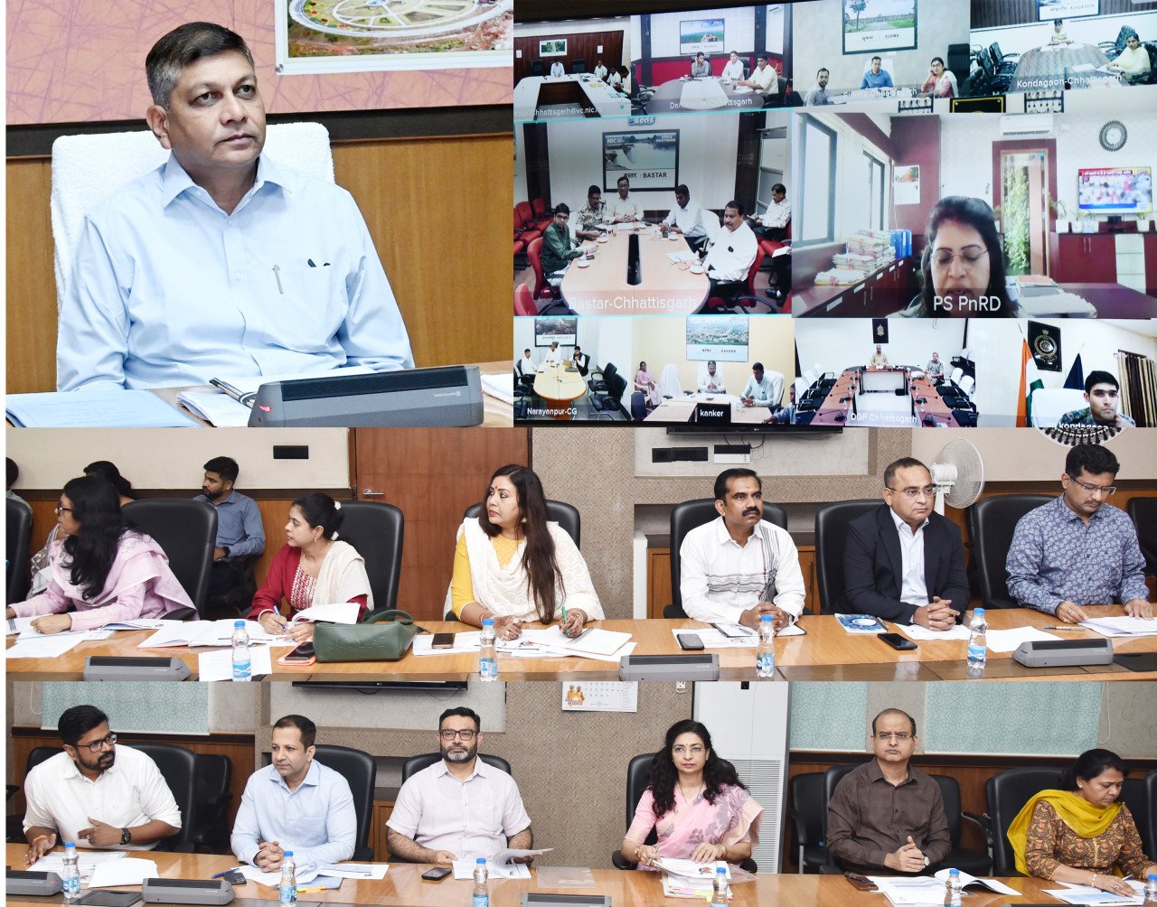 State level organizing committee meeting held under the chairmanship of Chief Secretary
