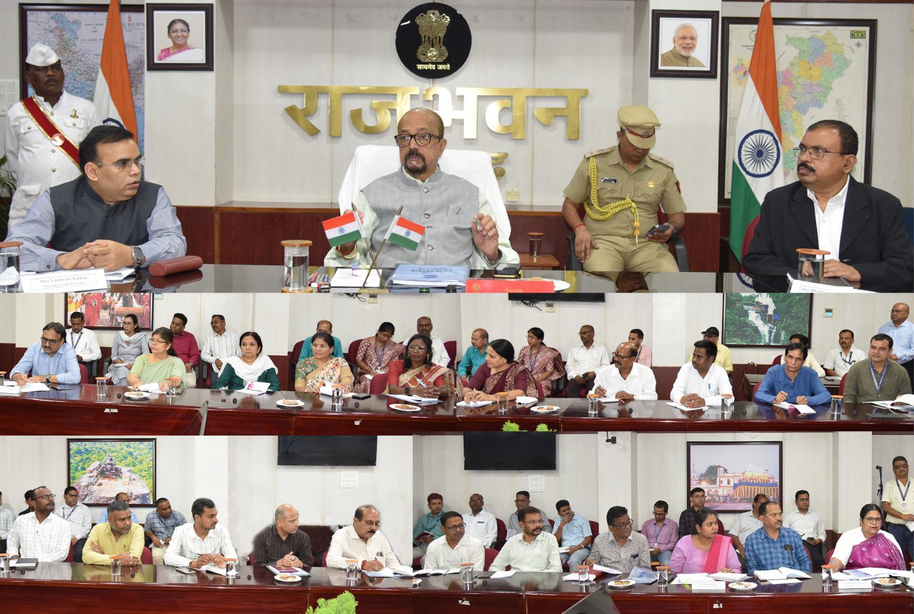 Governor Deka reviewed preparations regarding the visit of President Draupadi Murmu