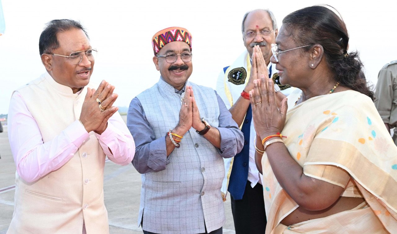 Emotional farewell to President Smt. Draupadi Murmu