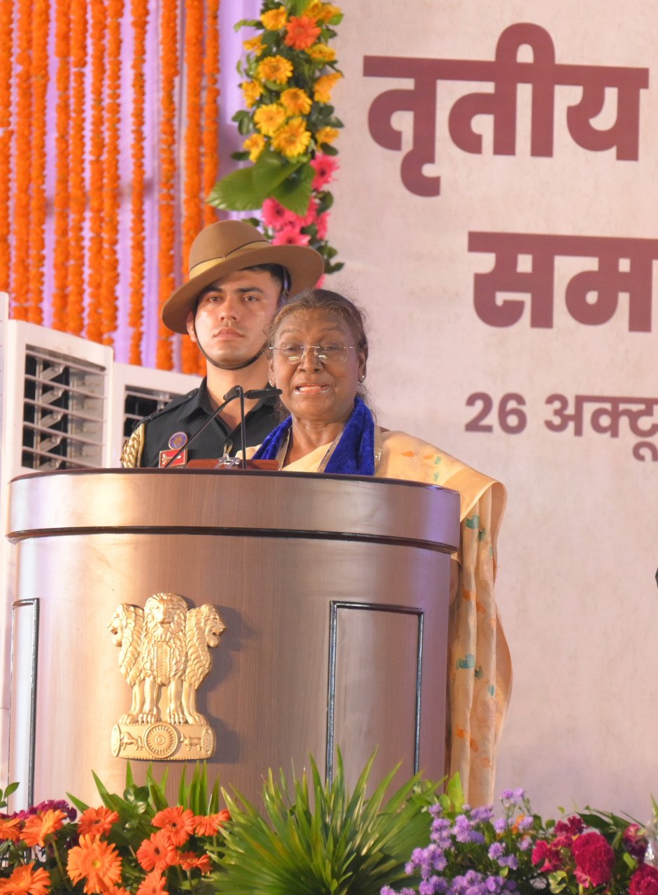 New India is moving forward to find its rightful place in the world: President Draupadi Murmu