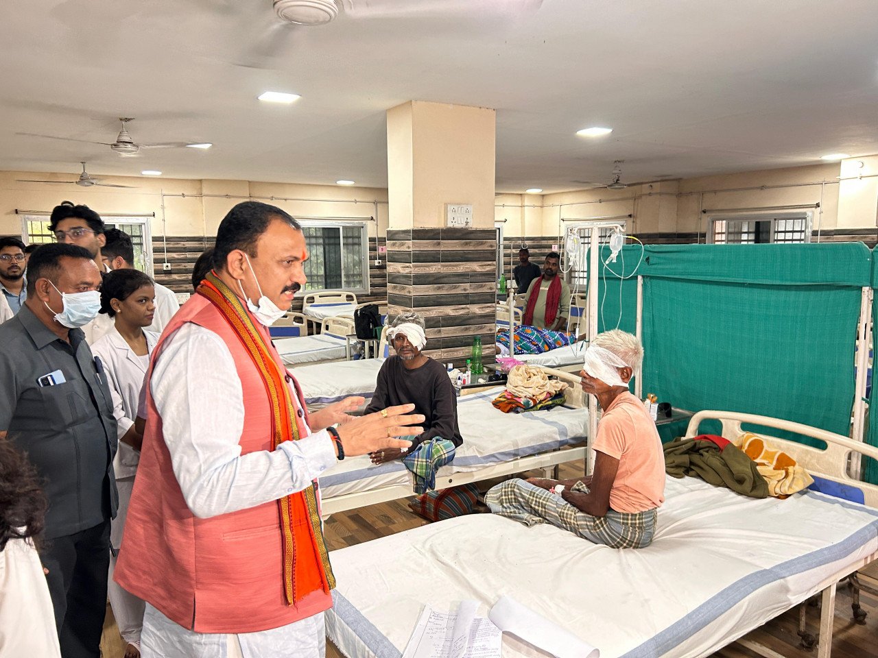 Health Minister inspected Mekahara Hospital