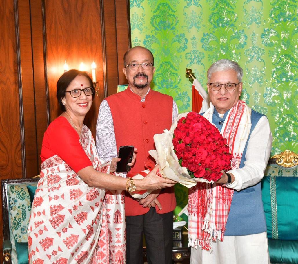 Governor Deka met the Governor of Telangana