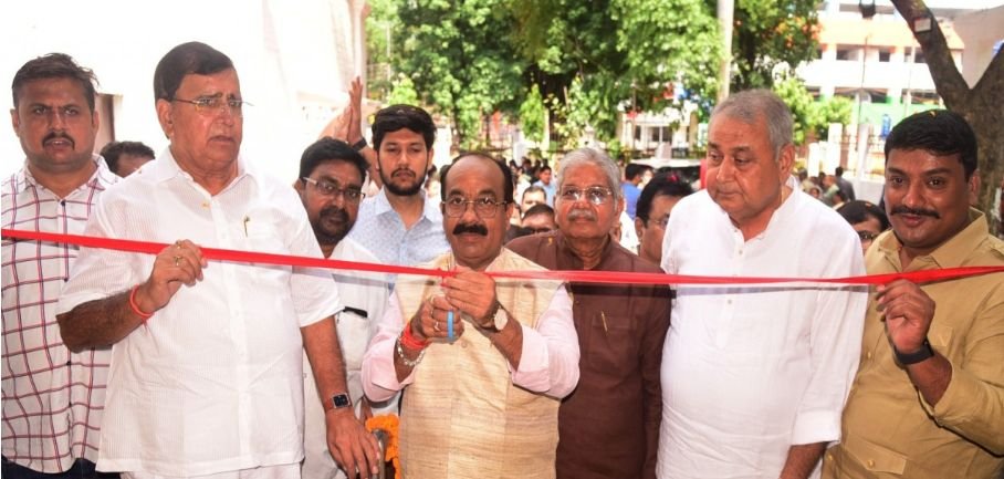 Deputy Chief Minister Arun Sao inaugurated Collectorate Garden and Dandi March Statue