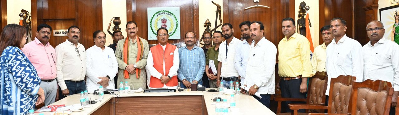 Sensitive initiative of Chief Minister Vishnu Dev Sai: Strike of committee managers and employees ends