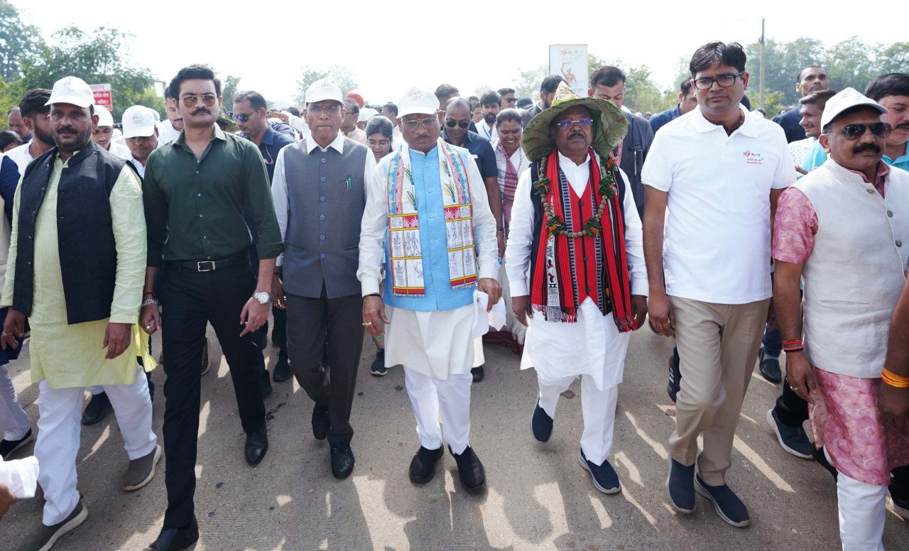More than 10 thousand youth associated with Mai Bharat voluntary organization joined