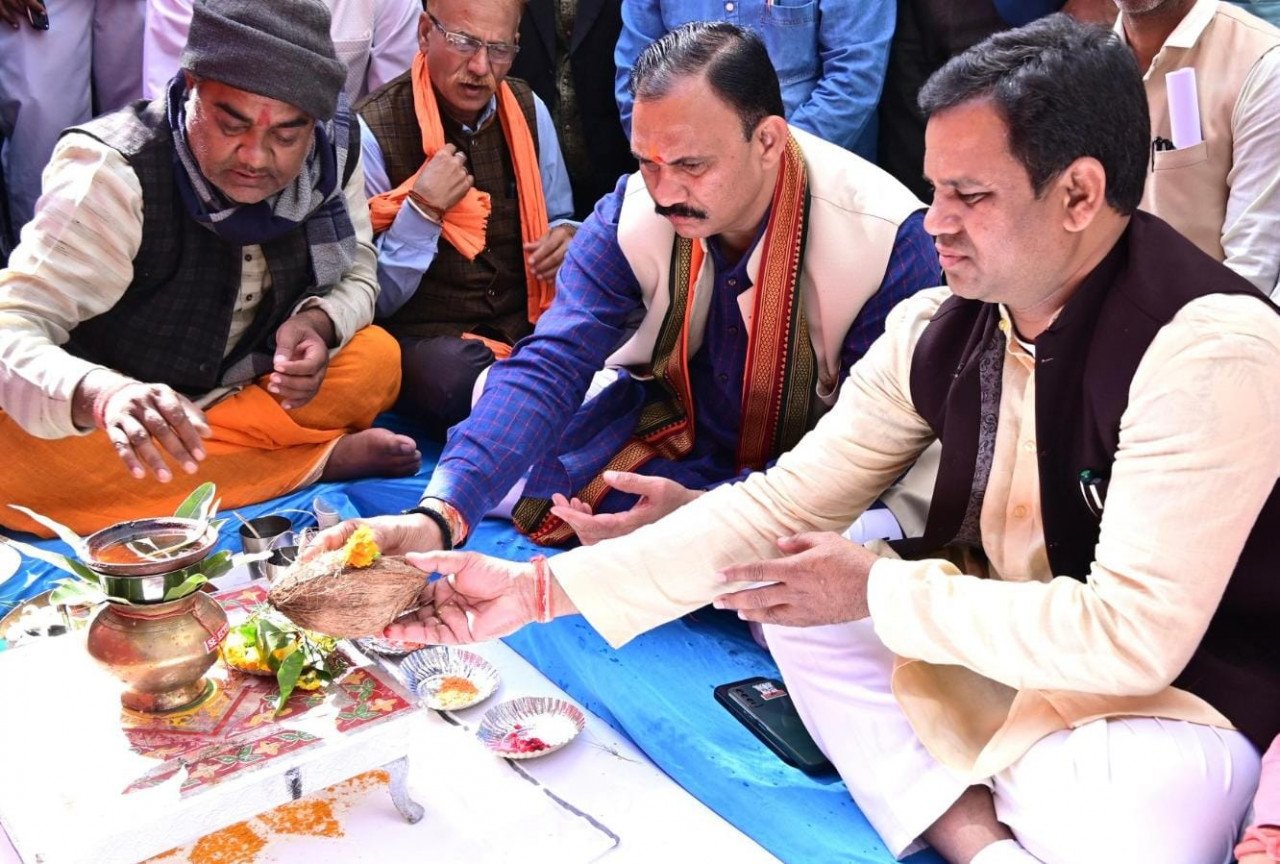 Bhoomipujan and inauguration of 37 works costing Rs 43.10 crore